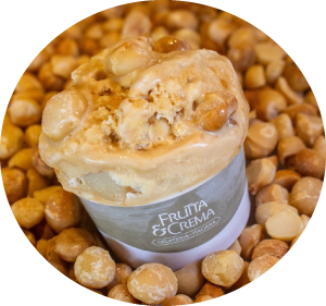 Coccante di Macadamia e Caramello