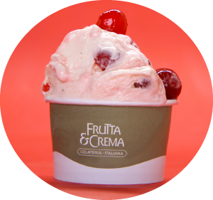 Yogurt com cereja